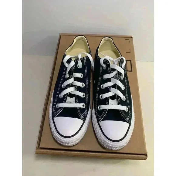 .1562 NEW! Converse All Star Low Top Black/White, US-3.5 Mens - Picture 4 of 6